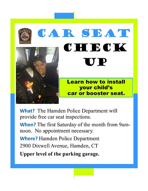 Police department car seat cheap installation